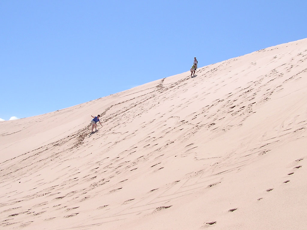 Sand dunes at Silver Lake, Michigan, USA Sand dunes at Silver Lake, Michigan, USA